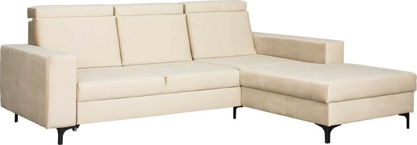 Narożnik Sydney (plusz beż) prawy