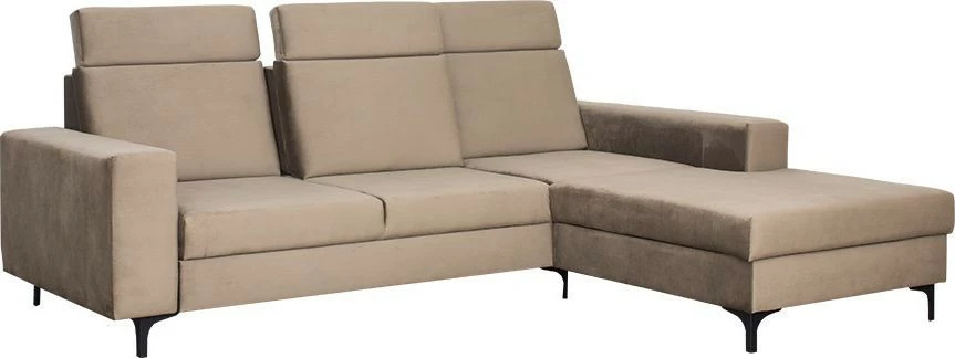 Narożnik Sydney (plusz brąz) prawy