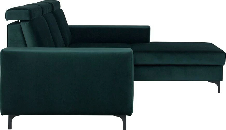 Narożnik Sydney (plusz zieleń) prawy