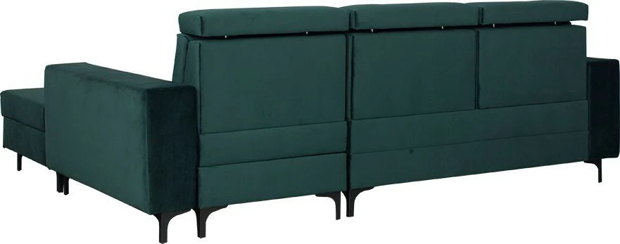 Narożnik Sydney (plusz zieleń) prawy 