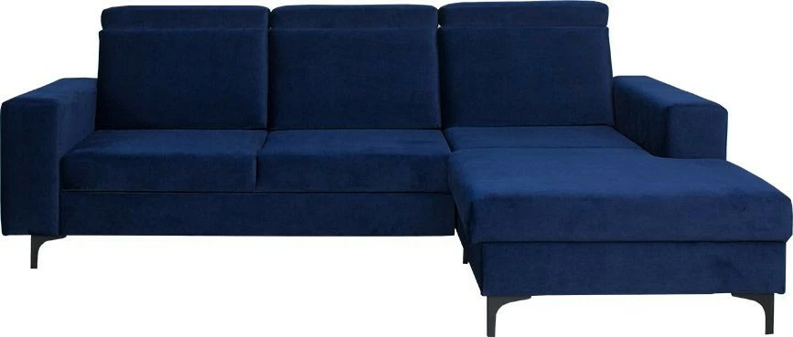 Narożnik Sydney (plusz granat) prawy