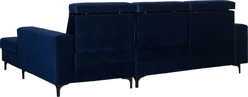 Narożnik Sydney (plusz granat) prawy