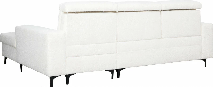 Narożnik Sydney (boucle kremowy) prawy