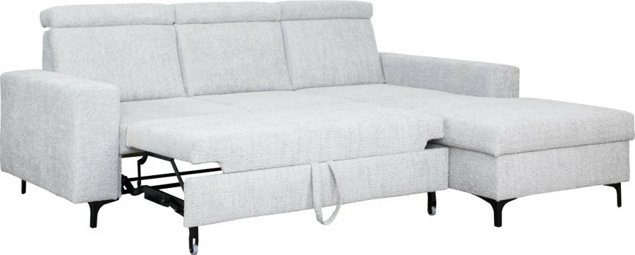 Narożnik Sydney (boucle szary) prawy 