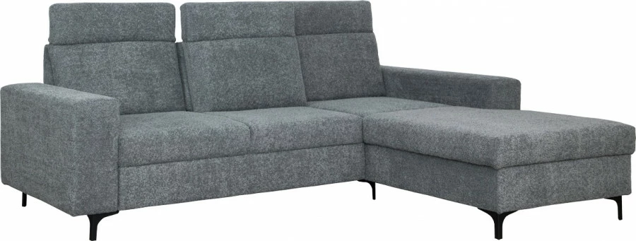 Narożnik Sydney (boucle grafit) prawy 