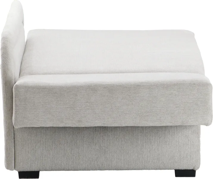 Tapczan Dawid lewy (rojal jasny szary)