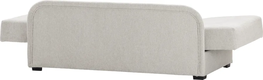 Tapczan Dawid lewy (rojal jasny szary)