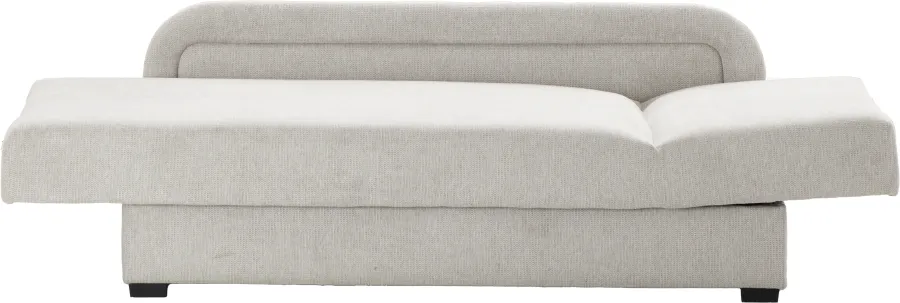 Tapczan Dawid prawy (rojal jasny szary)