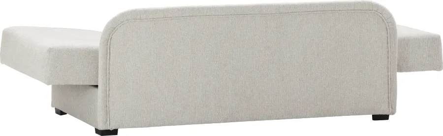 Tapczan Dawid prawy (rojal jasny szary)