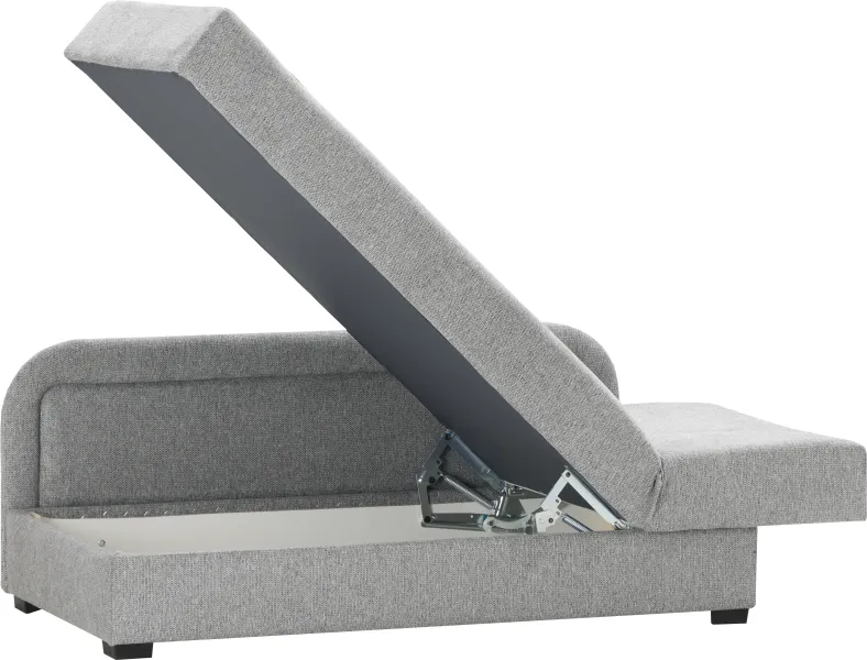 Tapczan Dawid prawy (rojal szary)