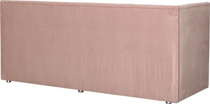 Tapczan Manilla lewy (plusz róż) 