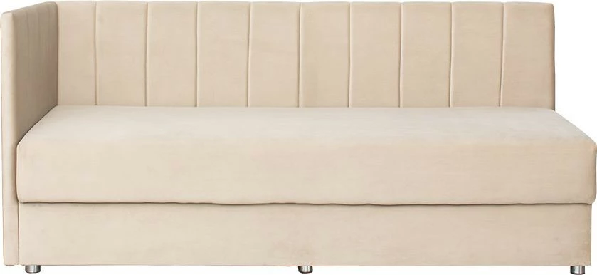 Tapczan Manilla lewy (plusz beż)