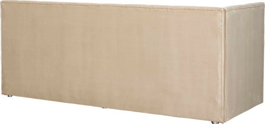 Tapczan Manilla lewy (plusz beż) 