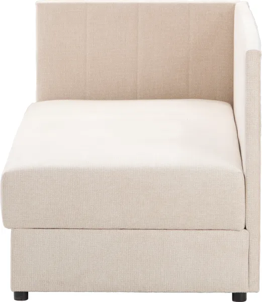 Tapczan Manilla lewy (rojal beż)