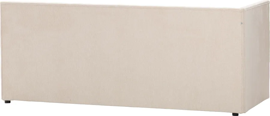 Tapczan Manilla lewy (rojal beż) 