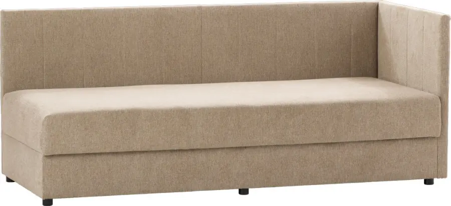 Tapczan Manilla prawy (rojal latte) 