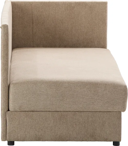 Tapczan Manilla prawy (rojal latte)