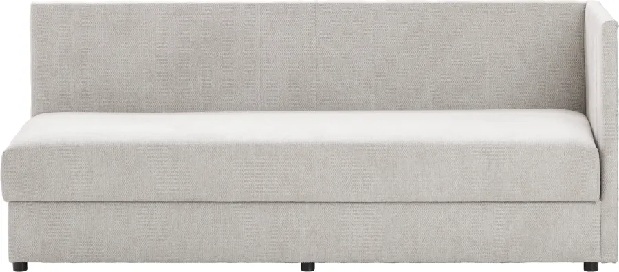 Tapczan Manilla prawy (rojal jasny szary) 