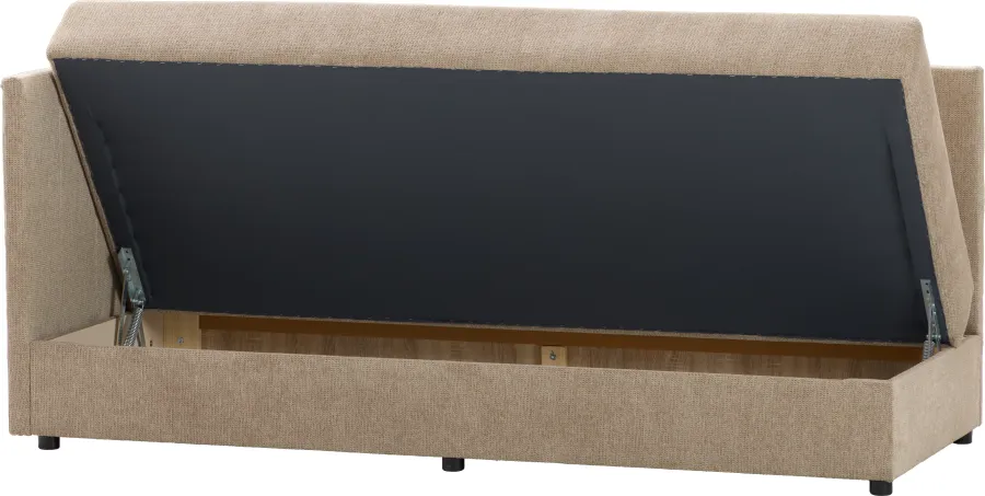 Tapczan Manilla lewy (rojal latte)