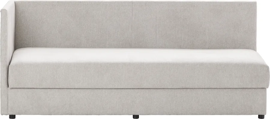 Tapczan Manilla lewy (rojal jasny szary)