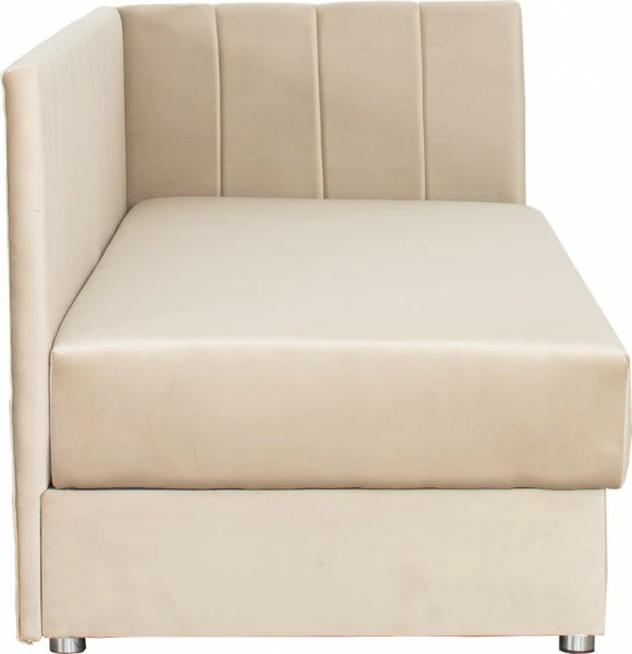 Tapczan Manilla prawy (plusz beż)