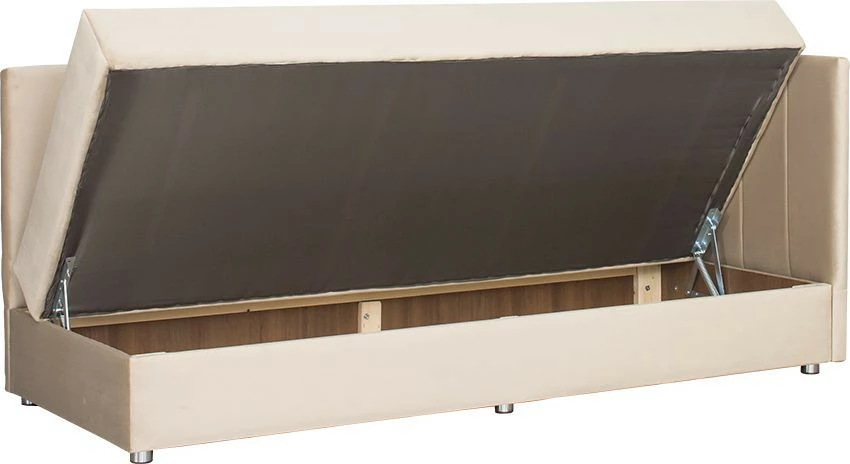 Tapczan Manilla prawy (plusz beż)