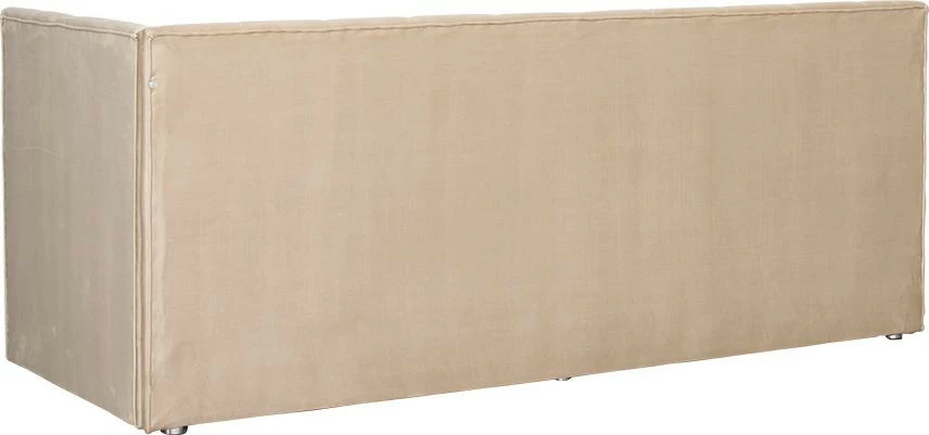 Tapczan Manilla prawy (plusz beż)