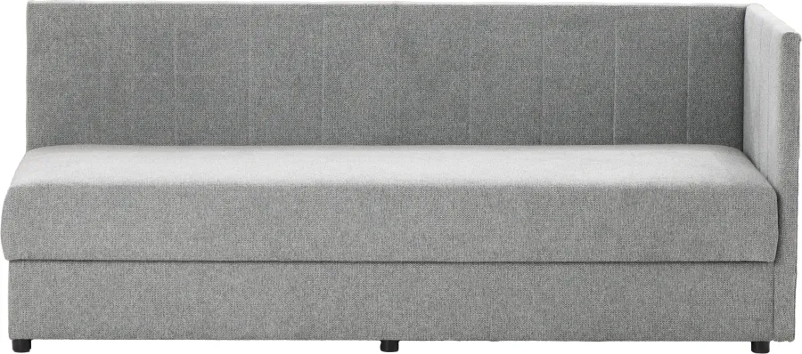 Tapczan Manilla prawy (rojal szary)