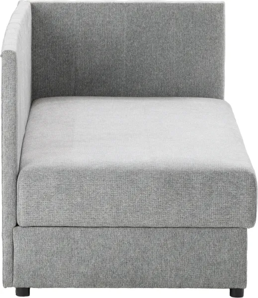 Tapczan Manilla prawy (rojal szary)