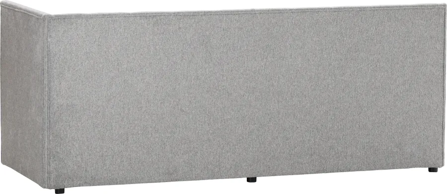 Tapczan Manilla prawy (rojal szary)