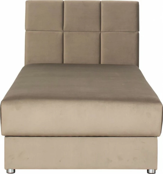 Tapczan Rio (plusz brąz) 