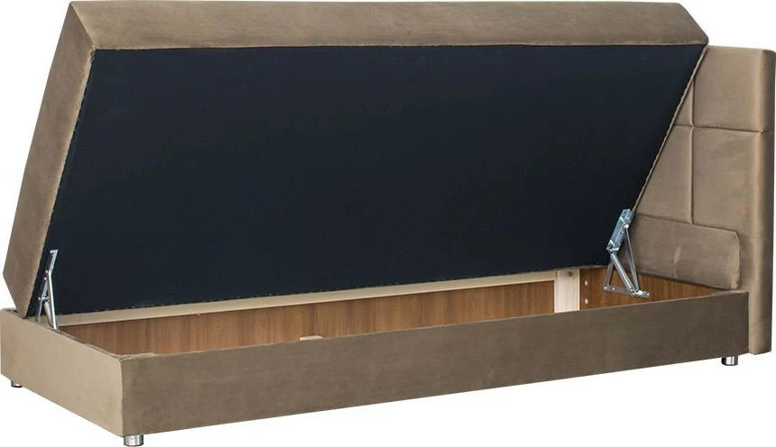 Tapczan Rio (plusz brąz) 