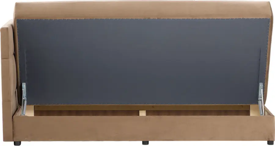 Tapczan Rio (plusz brąz)