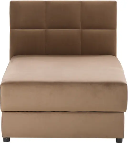 Tapczan Rio (plusz brąz)