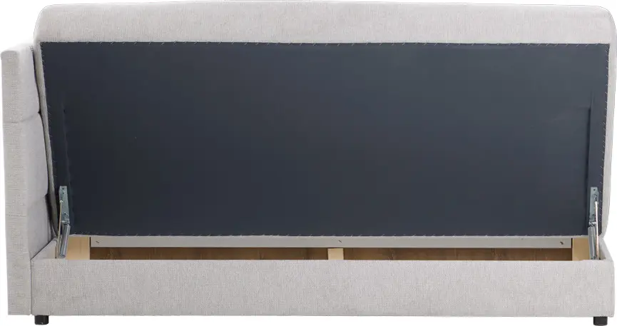 Tapczan Rio (rojal jasny szary)