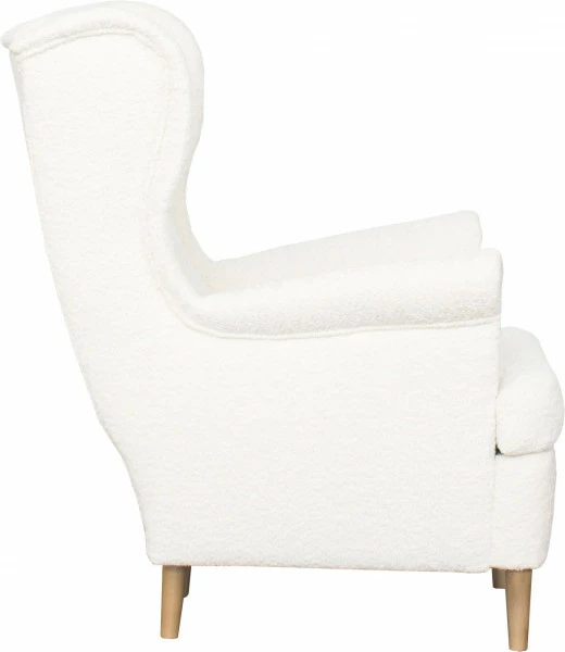 Fotel Werina (boucle kremowy)