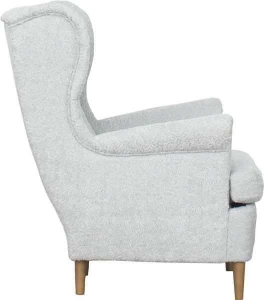 Fotel Werina (boucle szary)