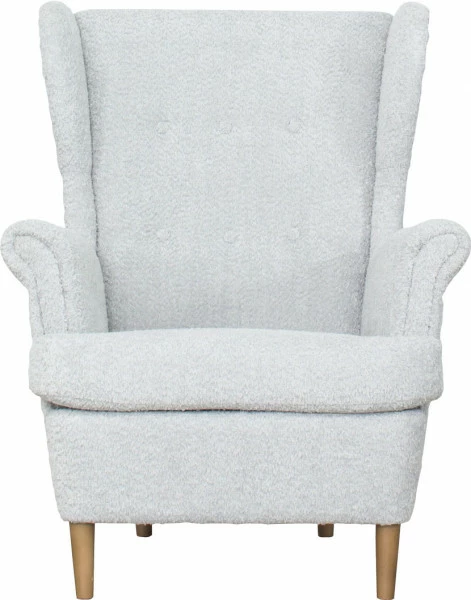 Fotel Werina (boucle szary)