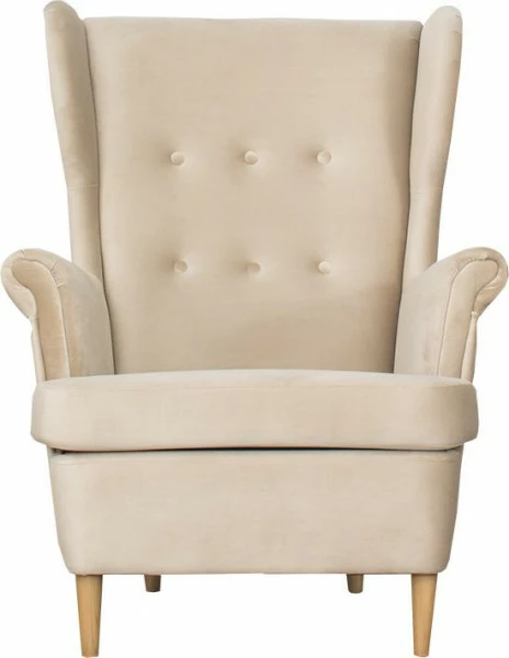 Fotel uszak Werina (plusz beż)