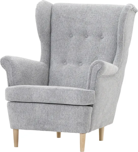 Fotel Werina (rojal szary) 