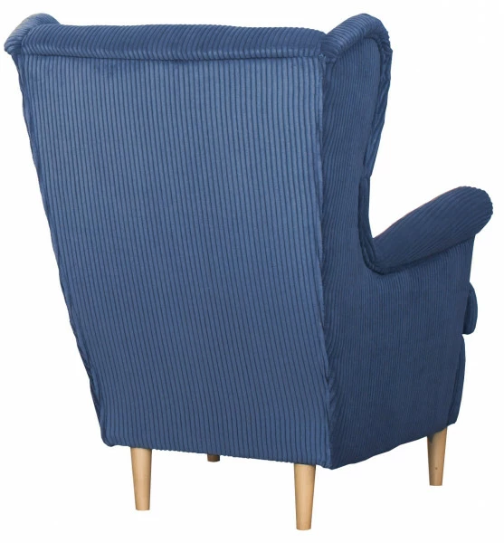 Fotel uszak Werina (sztruks granat)