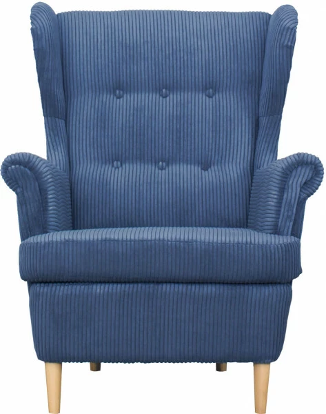 Fotel uszak Werina (sztruks granat)