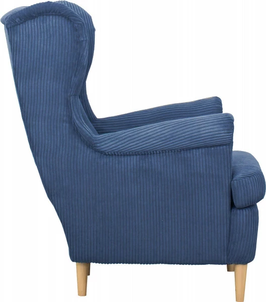 Fotel uszak Werina (sztruks granat)