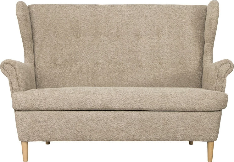 Sofa 2-osobowa Werina (boucle cappuccino) 