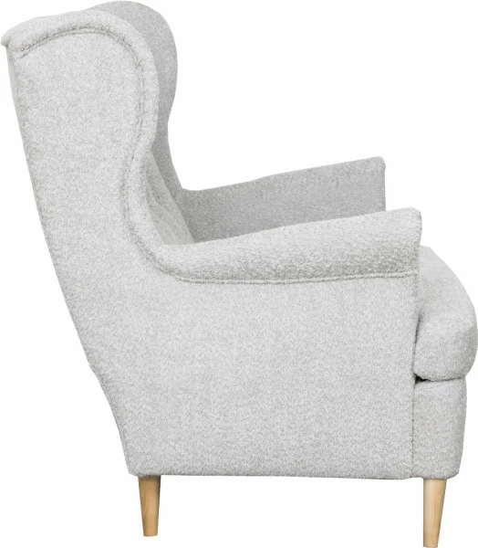 Sofa 2-osobowa Werina (boucle szary)