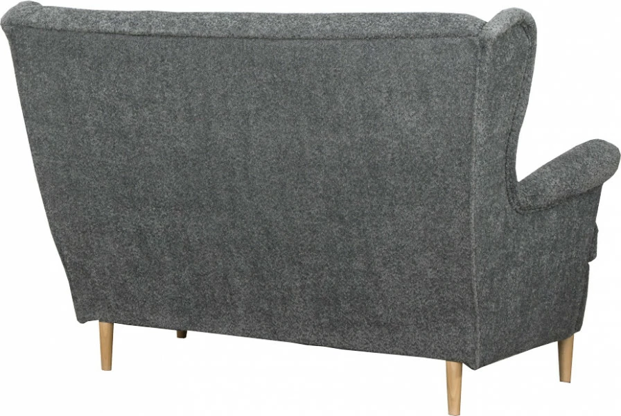 Sofa 2-osobowa Werina (boucle grafit)