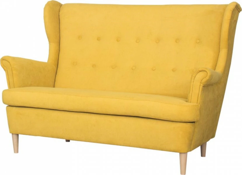 Sofa 2-osobowa Werina (diamentowy miód)
