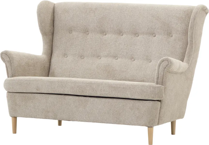 Sofa 2-osobowa Werina (rojal latte)