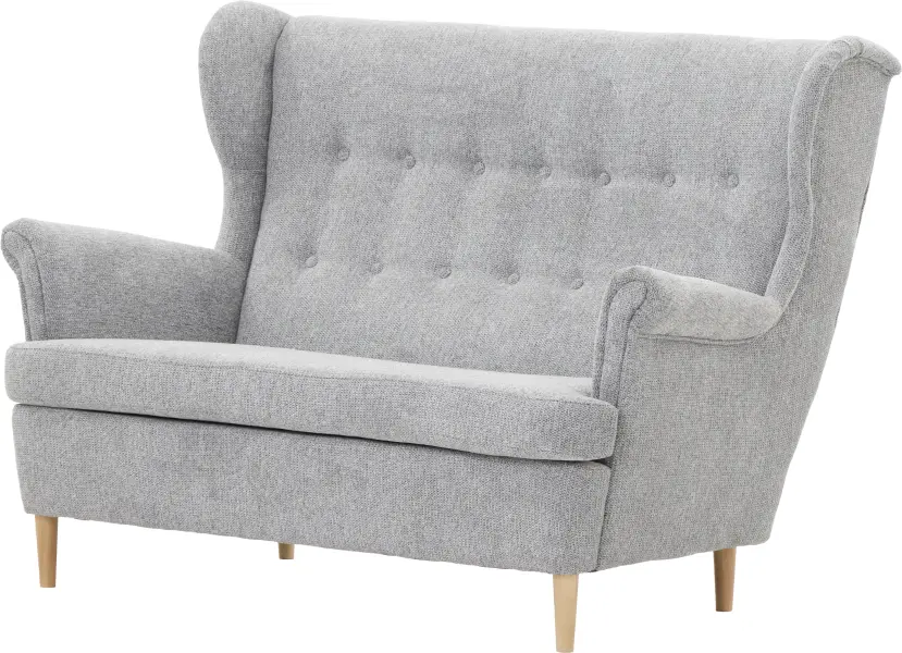 Sofa 2-osobowa Werina (rojal szary)