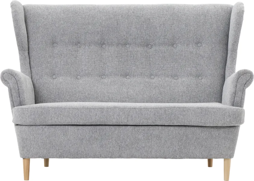 Sofa 2-osobowa Werina (rojal szary)